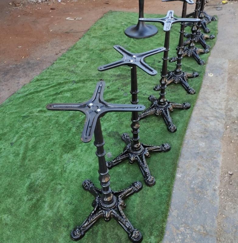 The Power Beneath Elegance: Casting Light on Cast Iron Table Legs Manufacturing and Aesthetic Designs