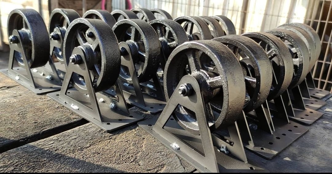 10 CM DIAMETER DECORATIVE CASTING WHEEL