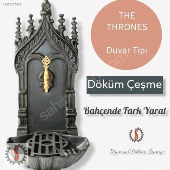 Duvar Tipi Thrones Döküm Çeşme