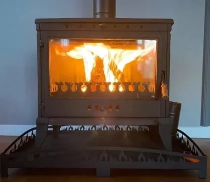 Knidos Pik Döküm Şömine Soba 10 kW | Uyumsal