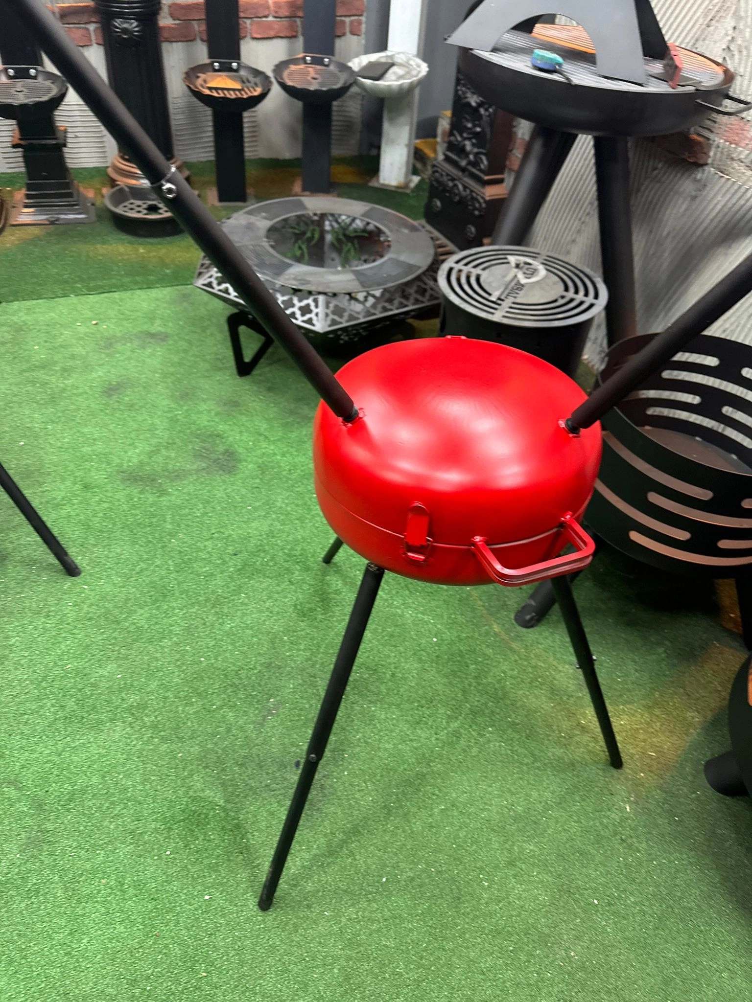 Matruşka Mangal Kendinden Çantalı